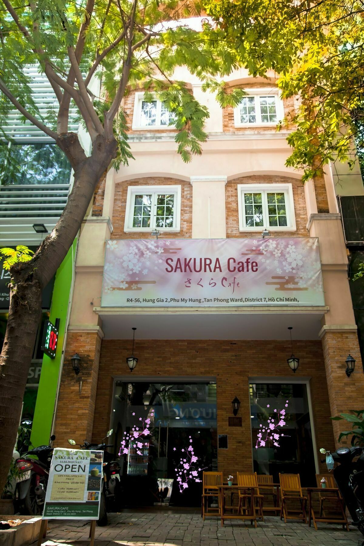 Sakura Cafe Apartman Ho Si Minh-város Kültér fotó